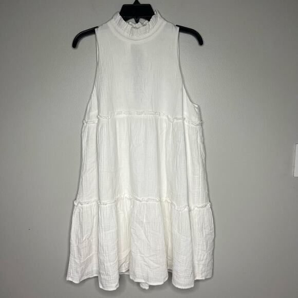Pomander Place White Mini Dress - Picture 1 of 14